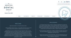 Desktop Screenshot of newtondentalgroup.com