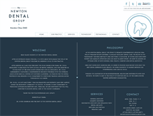Tablet Screenshot of newtondentalgroup.com